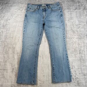 Levis Jeans Womens 12L Blue Denim Light Wash 515 Bootcut Vintage Y2K Western